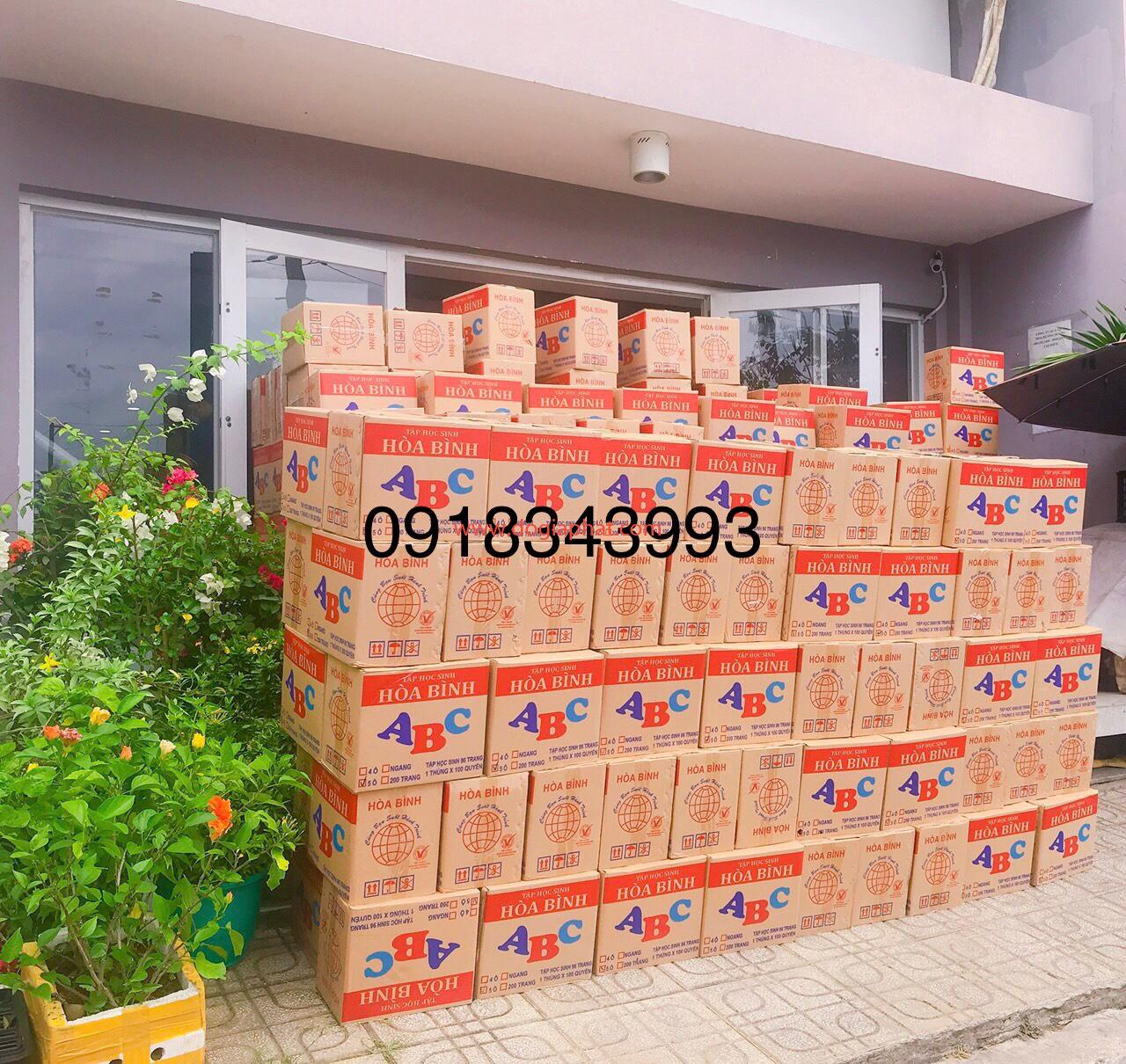 ĐƠN HÀNG TẬP HOÀ BÌNH ABC ĐI VỀ TỈNH