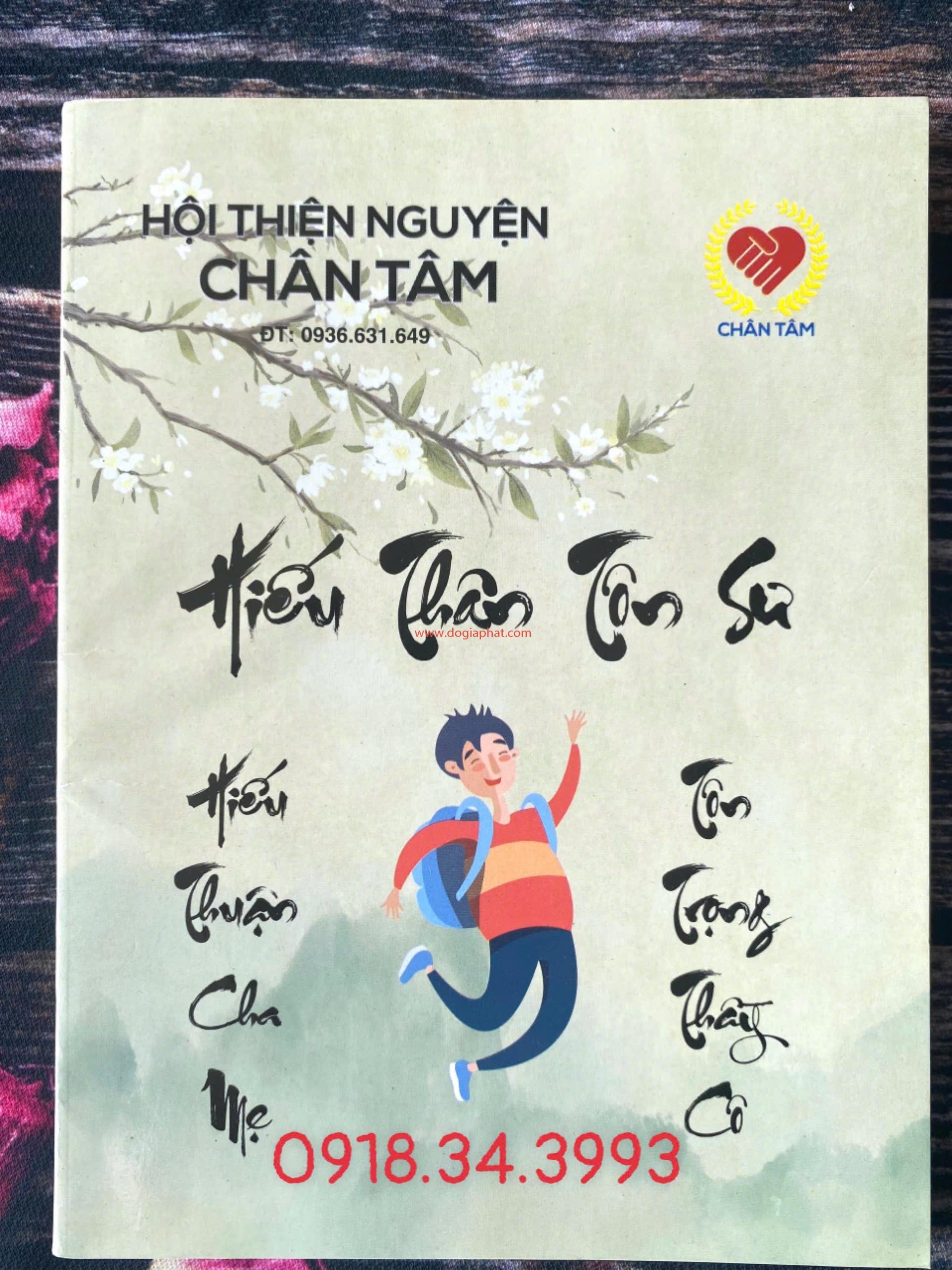 SẢN XUẤT TẬP HỌC SINH TỪ THIỆN 