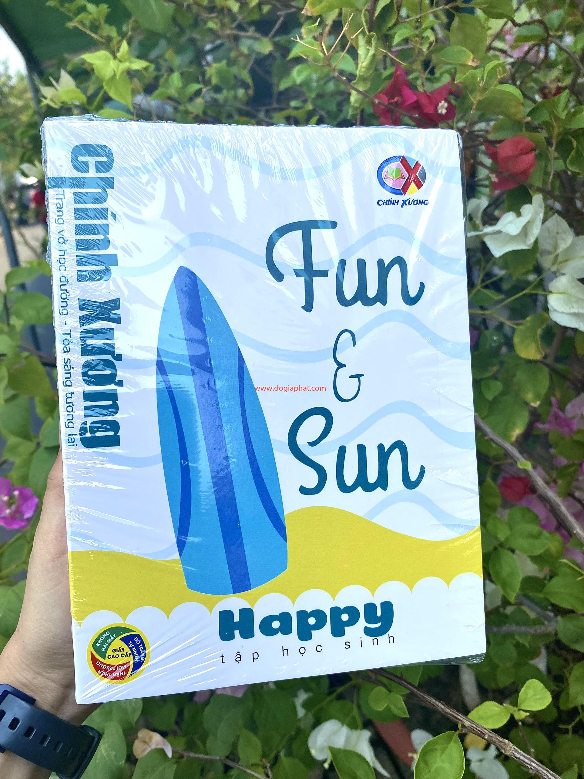 TẬP HỌC SINH HAPPY CHÍNH XƯƠNG 70 GSM