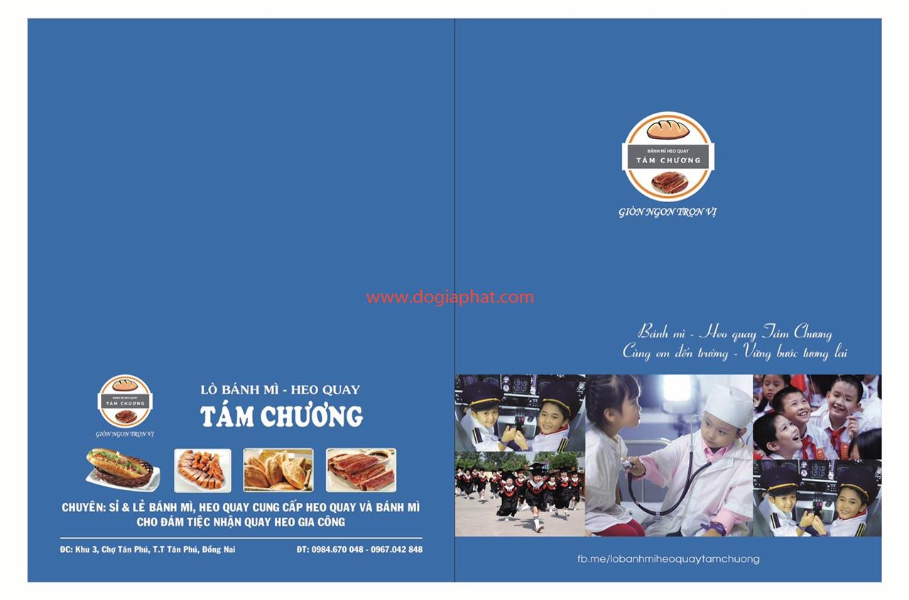 In bìa tập quảng cáo