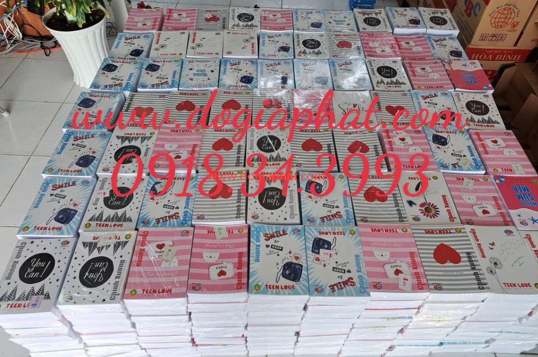 Tập học sinh giá rẻ cho từ thiện giá sỉ không lem