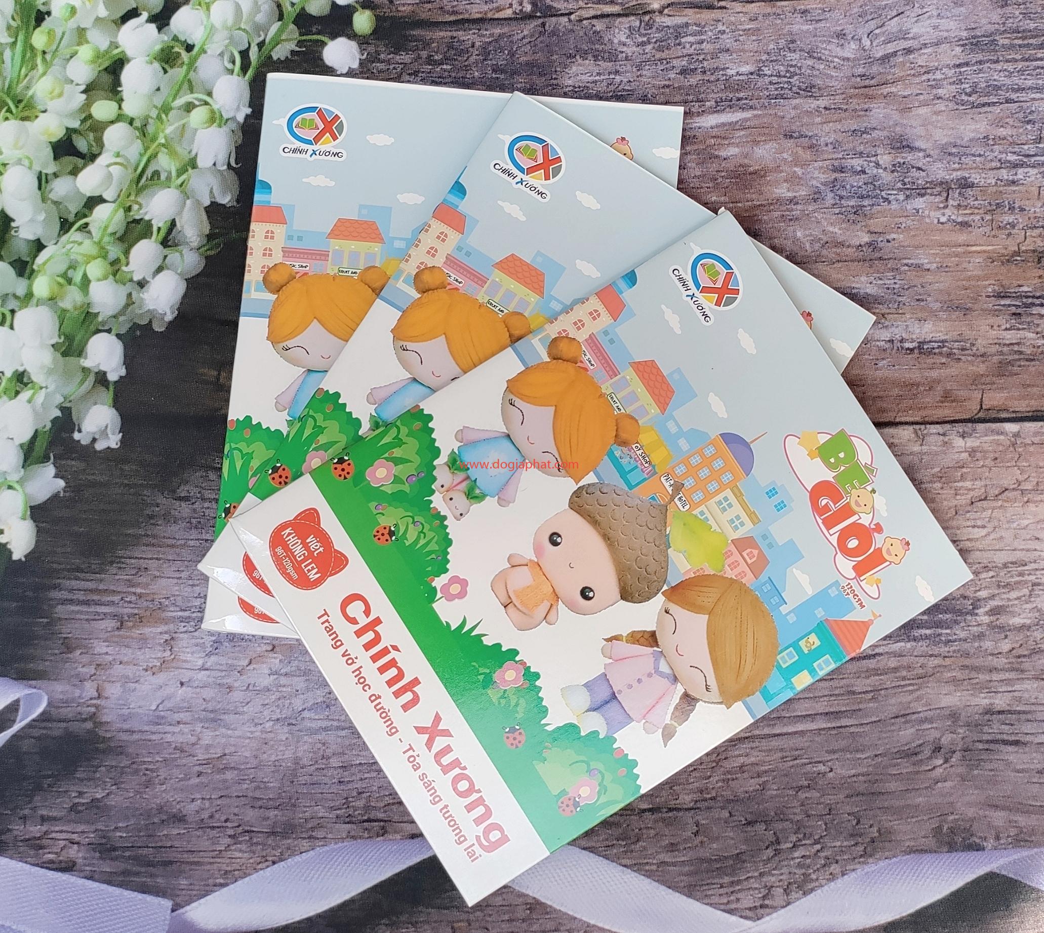 TẬP HỌC SINH BÉ GIỎI CHÍNH XƯƠNG 120 GSM