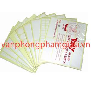 Giấy nhãn Tomy 125-149 (100 tờ/ hộp)