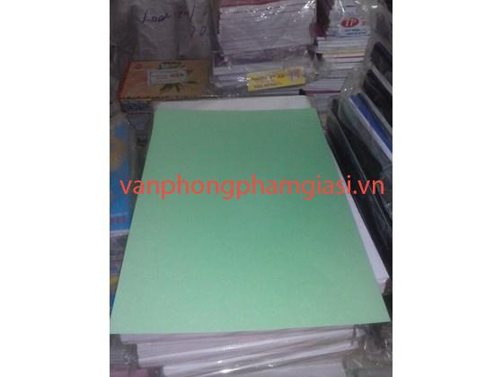 Giấy bìa Thái A3 -  xanh lá