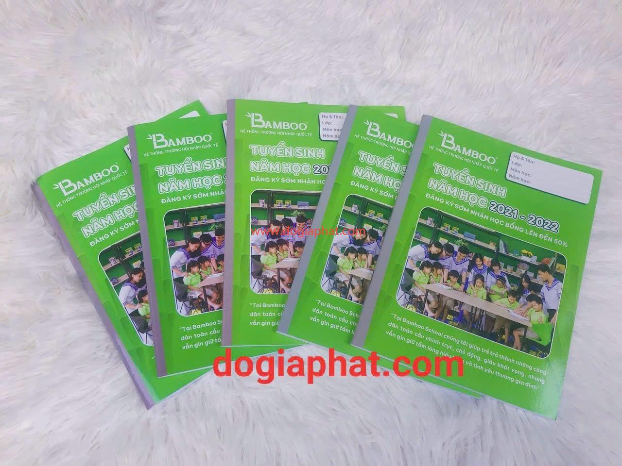 IN TẬP HỌC SINH, IN BÌA TẬP THEO CẦU 