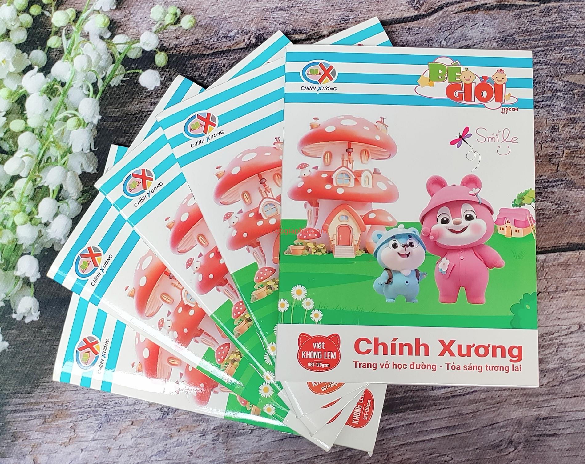 TẬP HỌC SINH BÉ GIỎI CHÍNH XƯƠNG 120 GSM