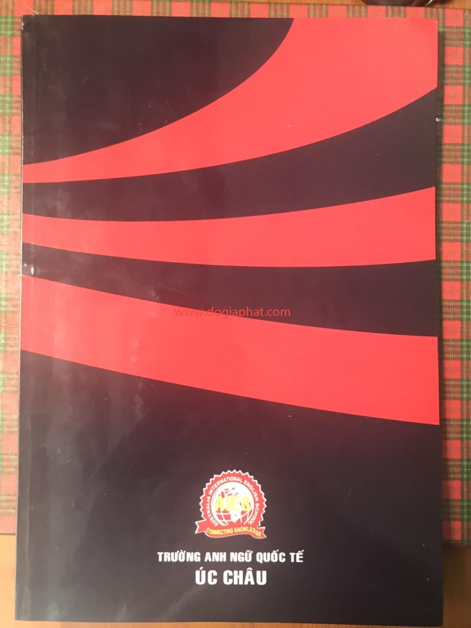 in tập theo yêu cầu trường học