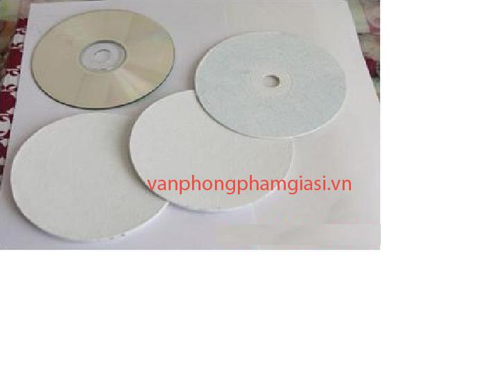 Giấy dán đĩa CD trắng 