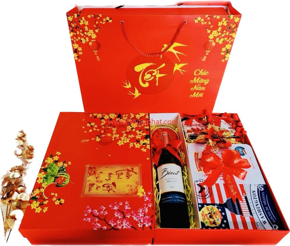 Hộp quà Tết giá sỉ 
