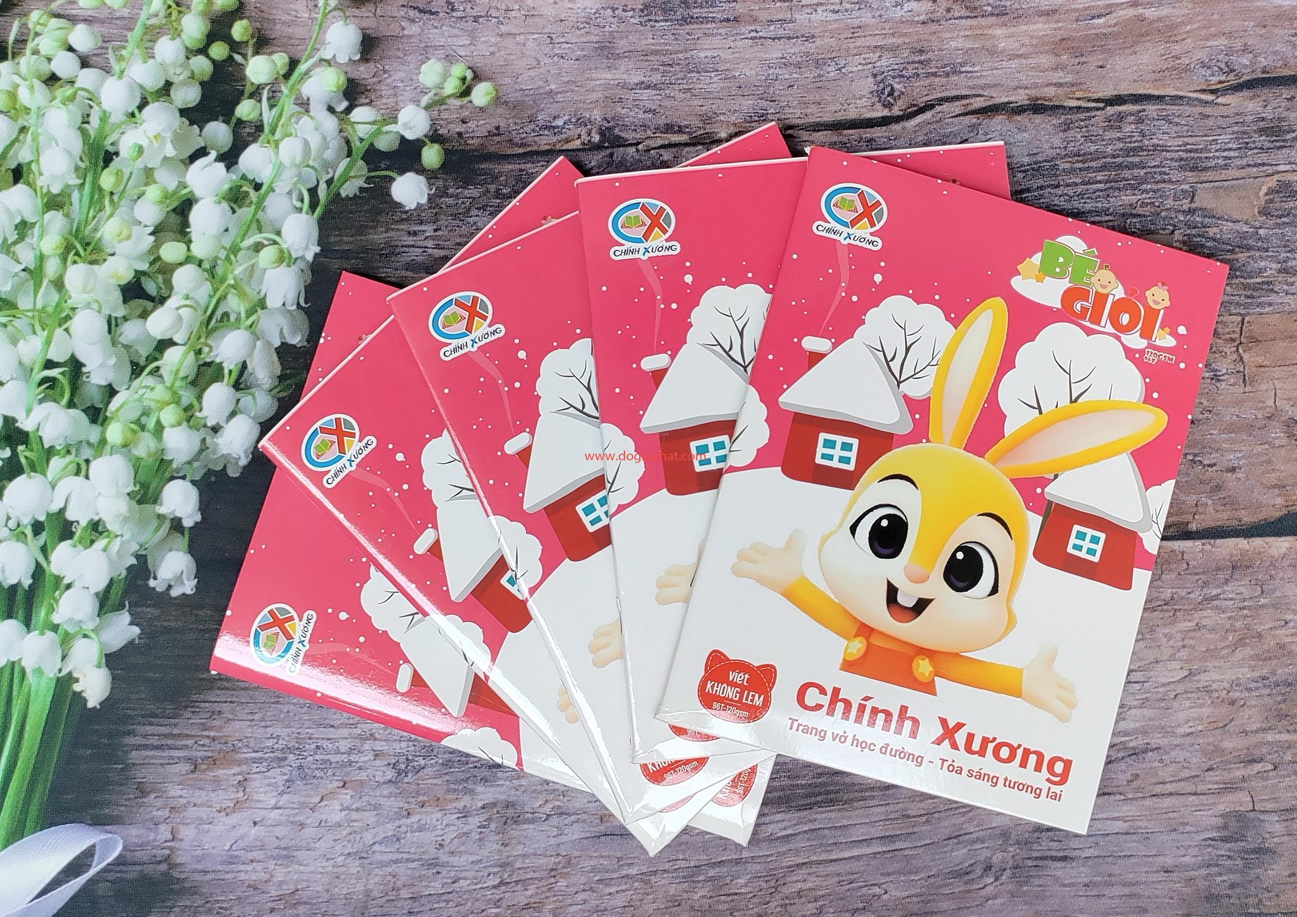 TẬP HỌC SINH BÉ GIỎI CHÍNH XƯƠNG 120 GSM