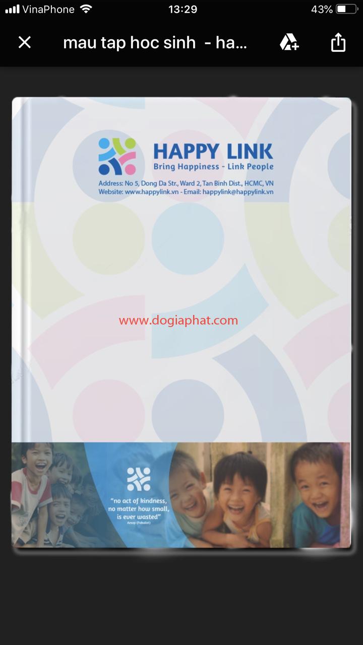 In bìa tập quảng cáo - Doanh nghiệp