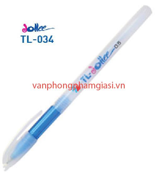 Bút bi TL034 Jollee xanh