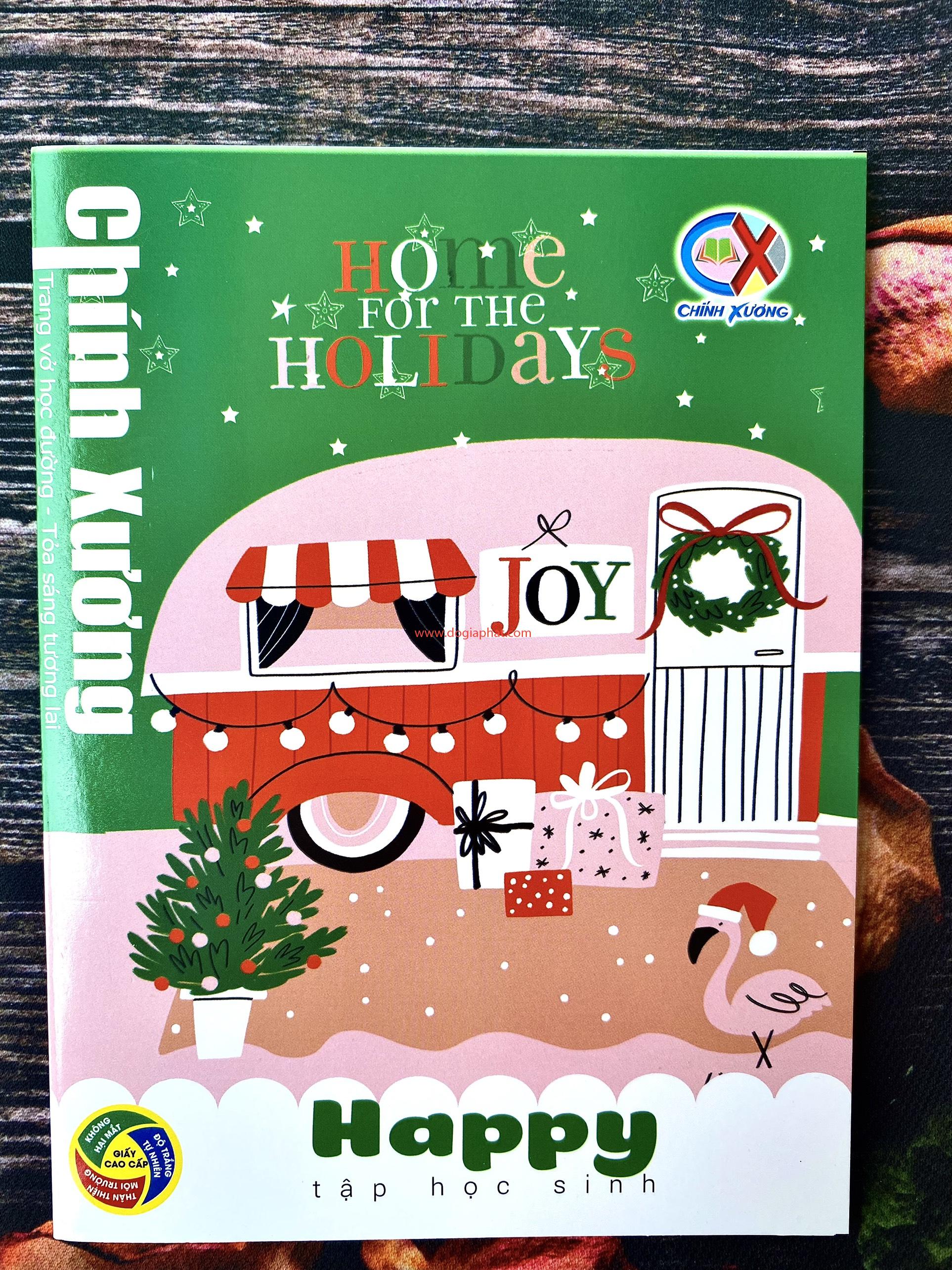 TẬP HỌC SINH HAPPY CHÍNH XƯƠNG 70 GSM