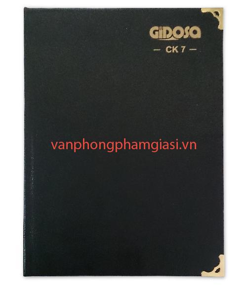Sổ bìa da CK7 mỏng  loại 1