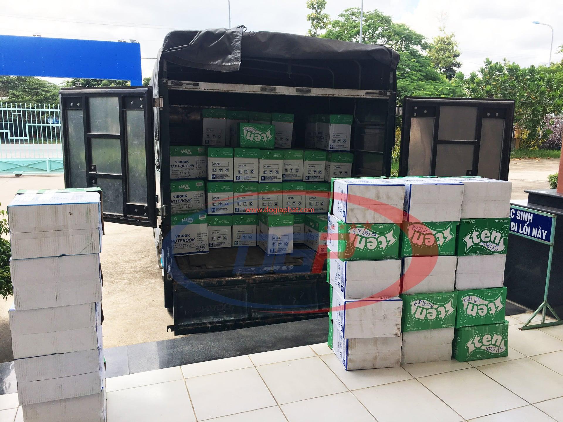 Đơn hàng tập học sinh Vĩnh Tiến