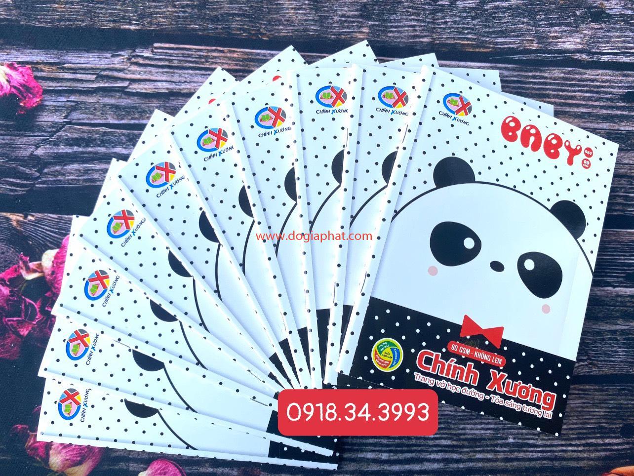 TẬP HỌC SINH BABY CHÍNH XƯƠNG 80 GSM 