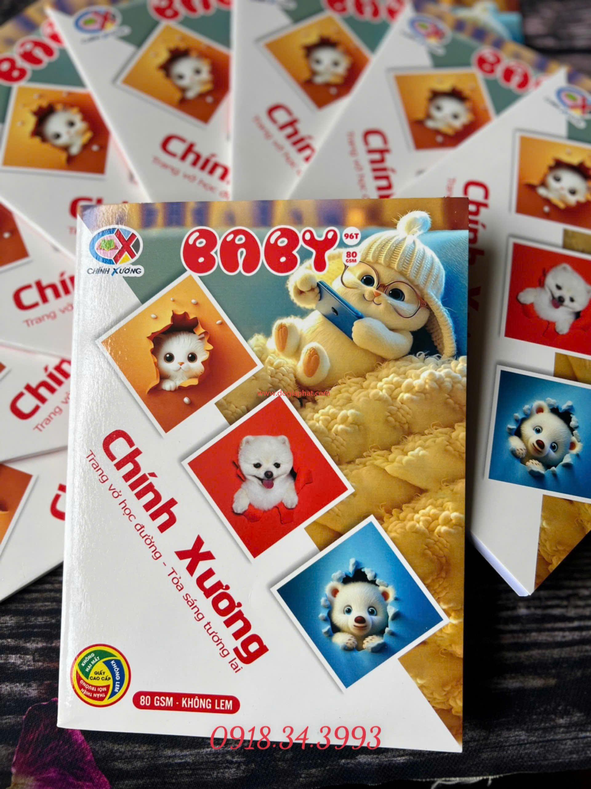 Tập Baby Chính Xương 80 96T 