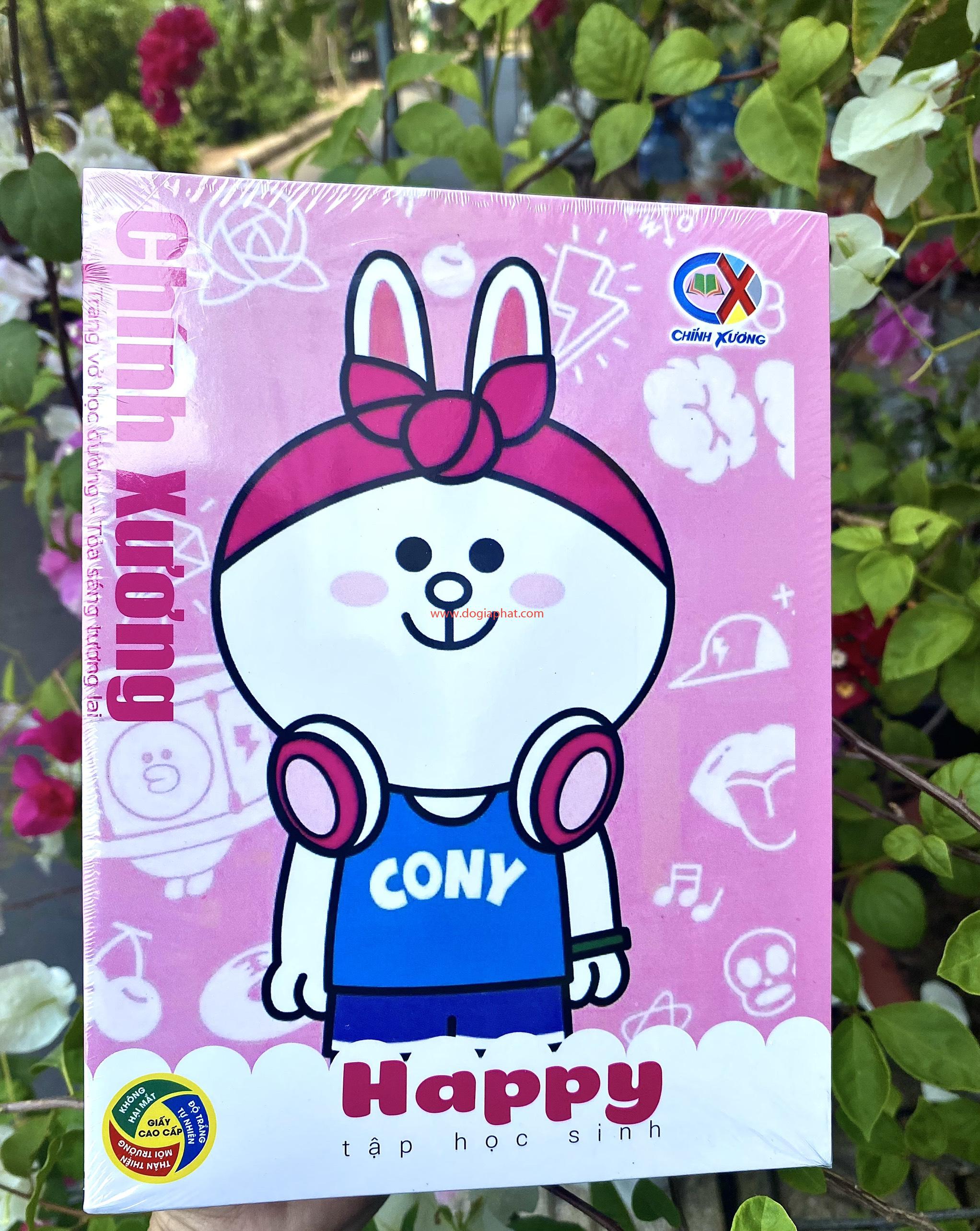 TẬP HỌC SINH HAPPY CHÍNH XƯƠNG 70 GSM