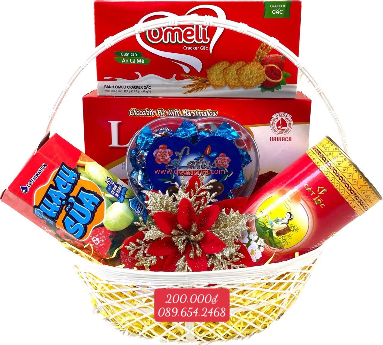 GIỎ QUÀ TẾT GIÁ RẺ 200.000đ