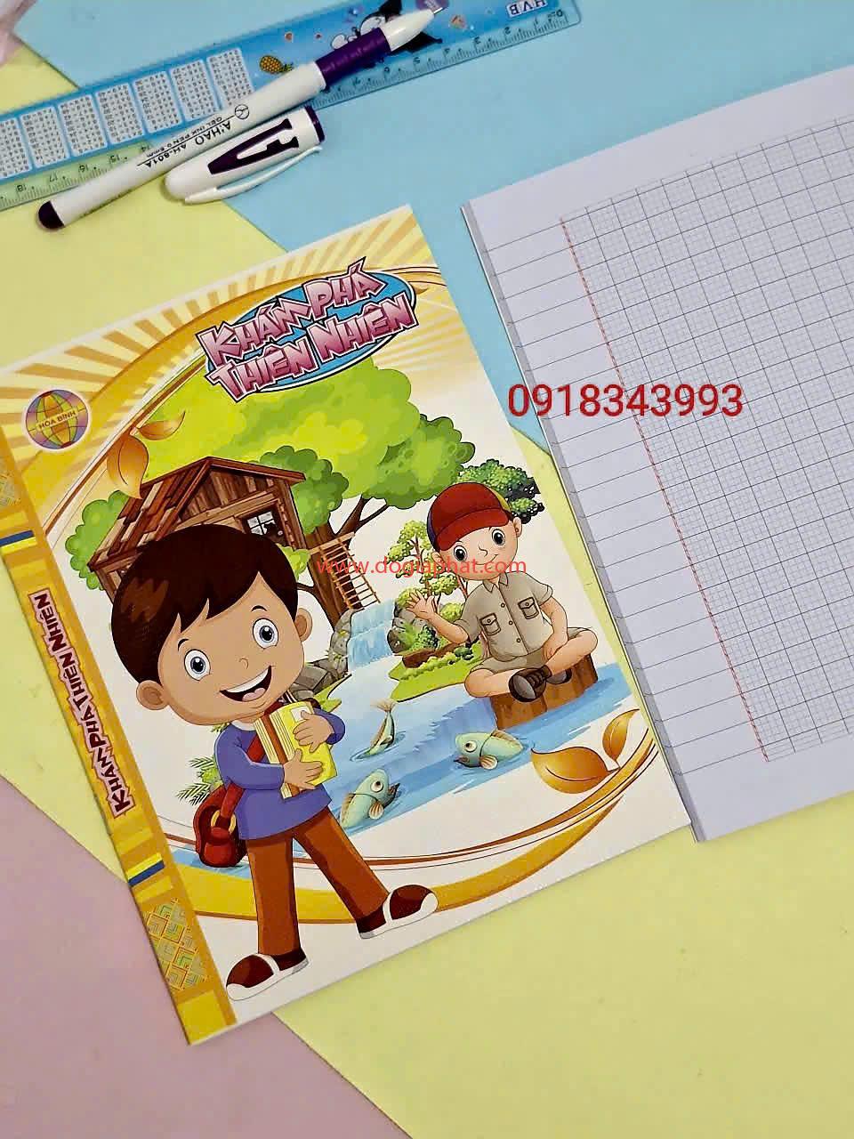 TẬP KHÁM PHÁ THIÊN NHIÊN 100GSM 48 TRANG GIÁ SỈ 