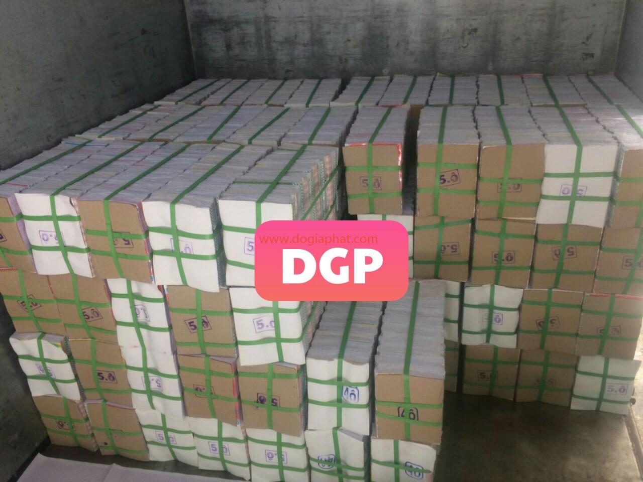 Tập vở học sinh phát thưởng từ thiện giá rẻ chất lượng