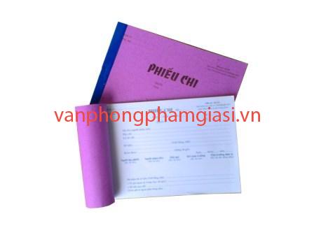 Phiếu thu-chi 2 liên 100 tờ 