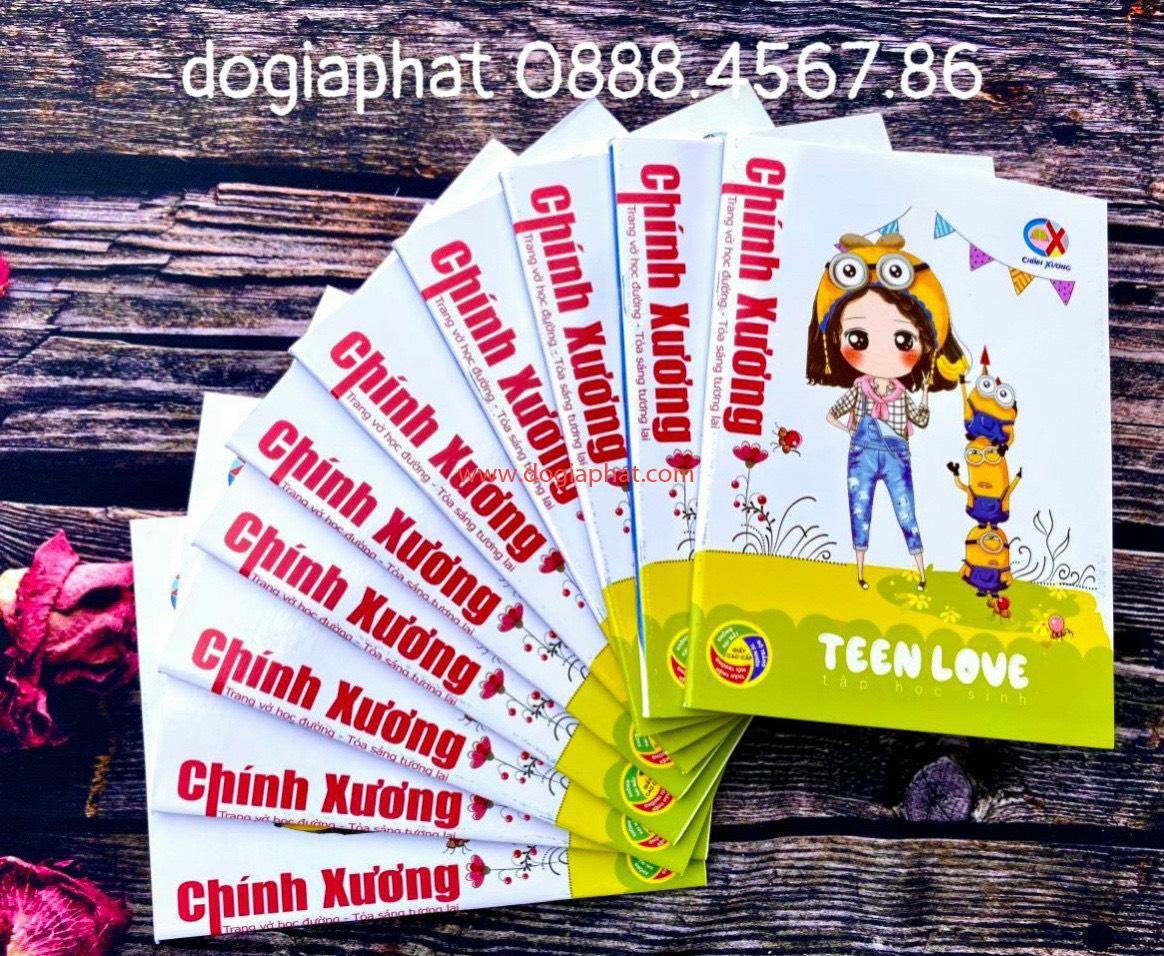 TẬP HỌC SINH TEENLOVE CHÍNH XƯƠNG 70 GSM